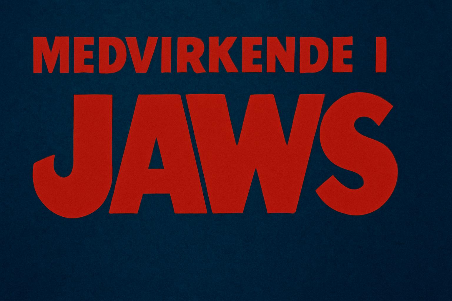 Medvirkende i Jaws