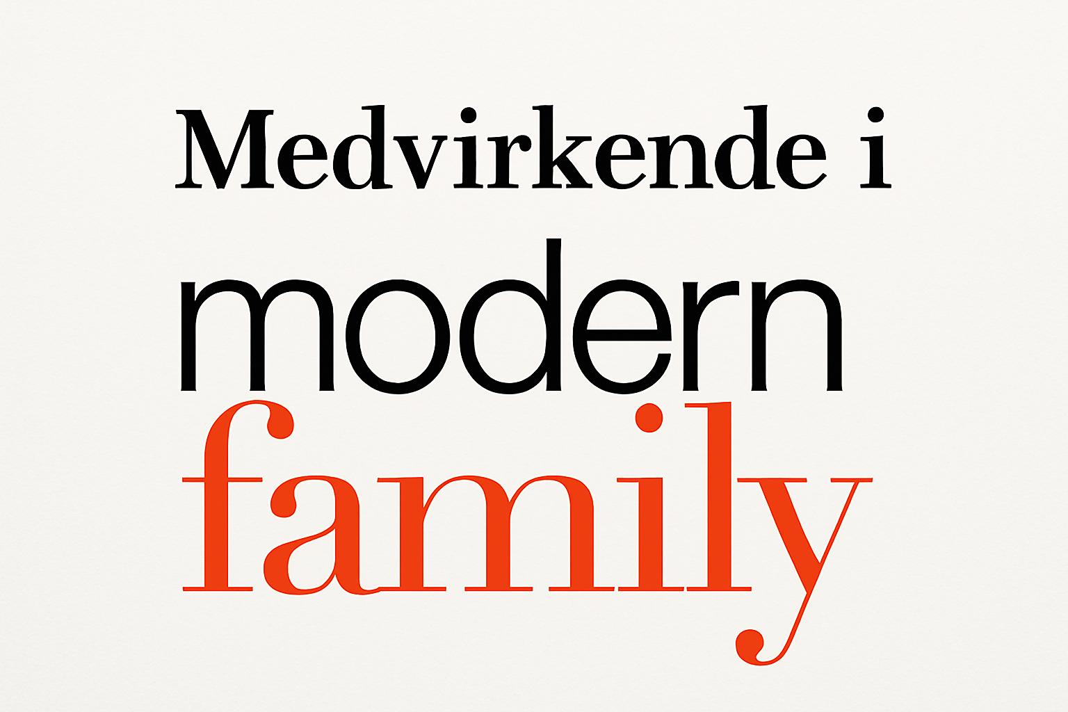 Medvirkende i Modern Family
