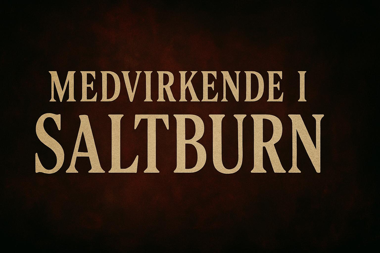 Medvirkende i Saltburn
