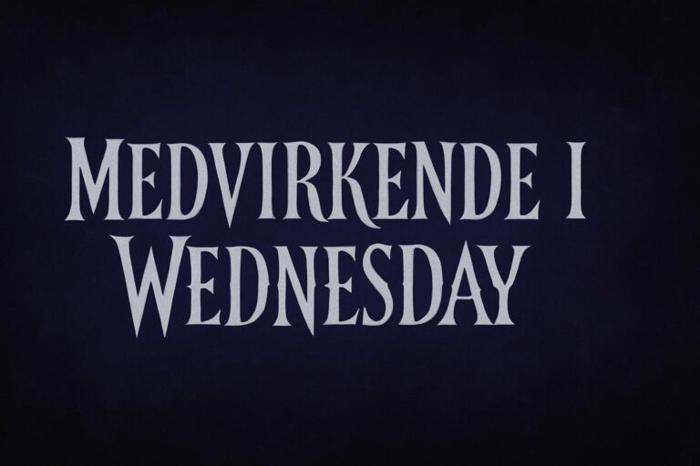 Medvirkende i Wednesday