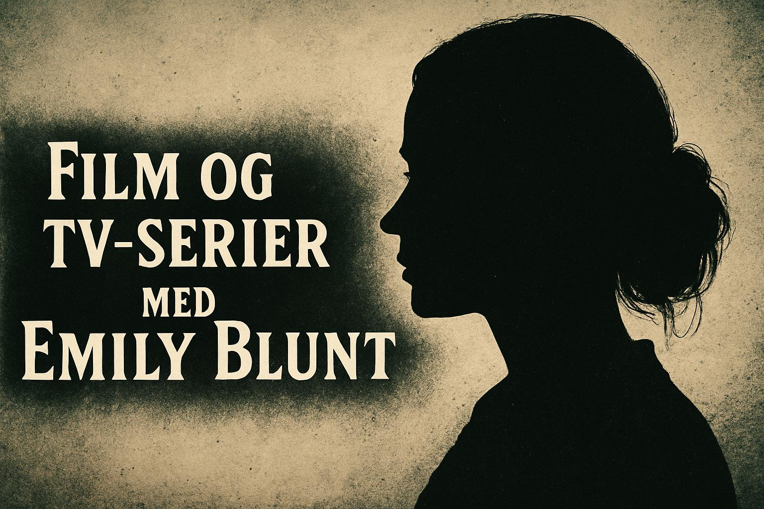 Film og tv-serier med Emily Blunt