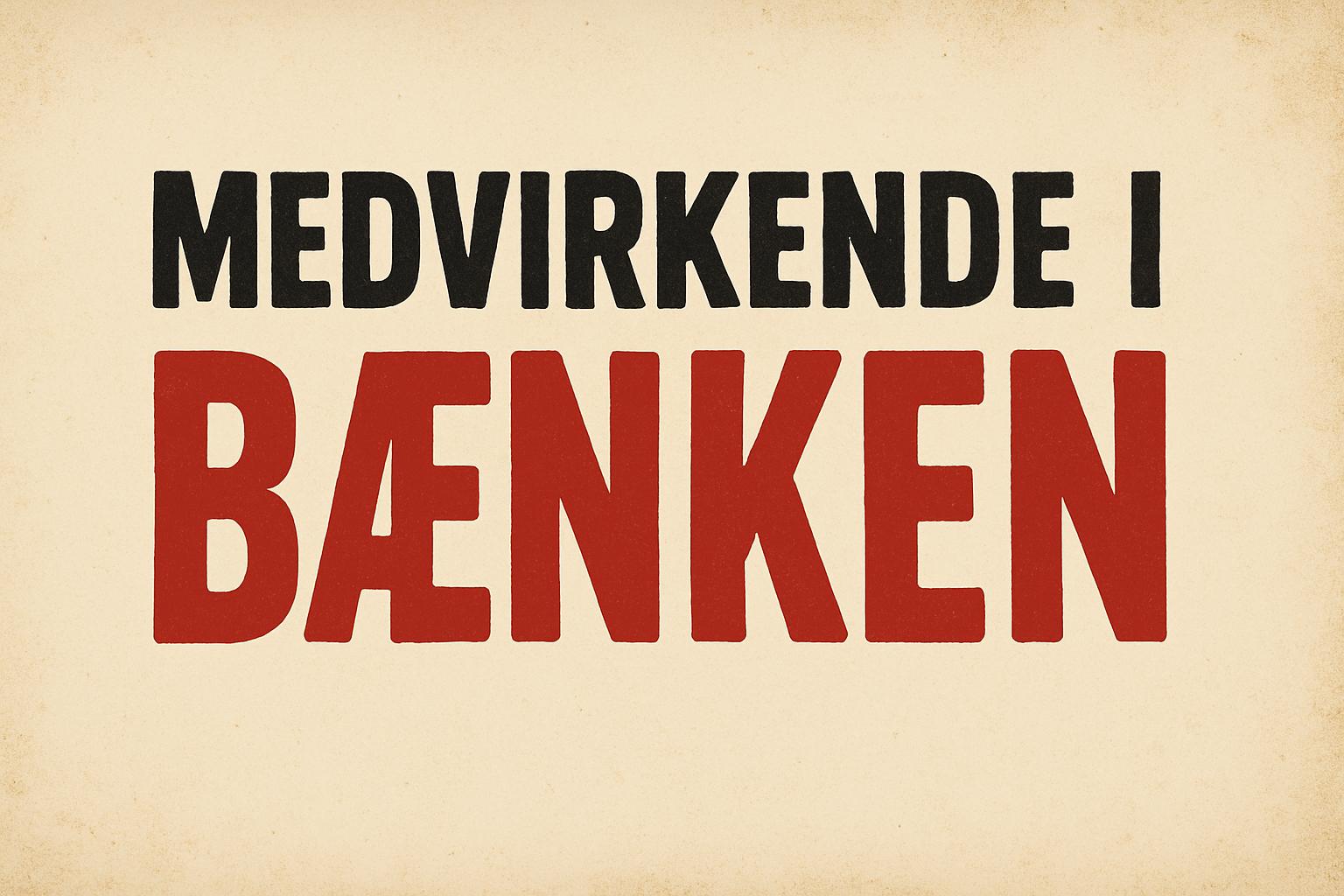 Medvirkende i Bænken