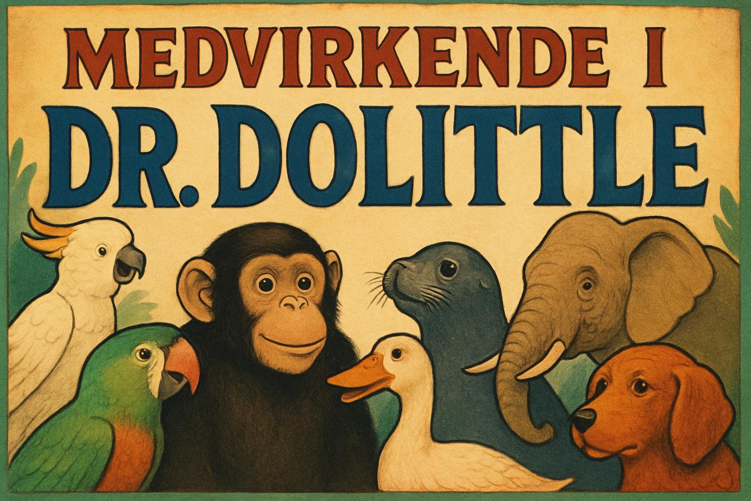 Medvirkende i Dr. Dolittle
