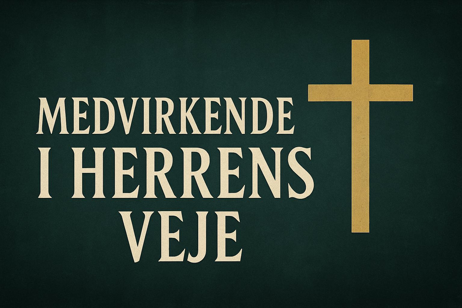 Medvirkende i Herrens Veje