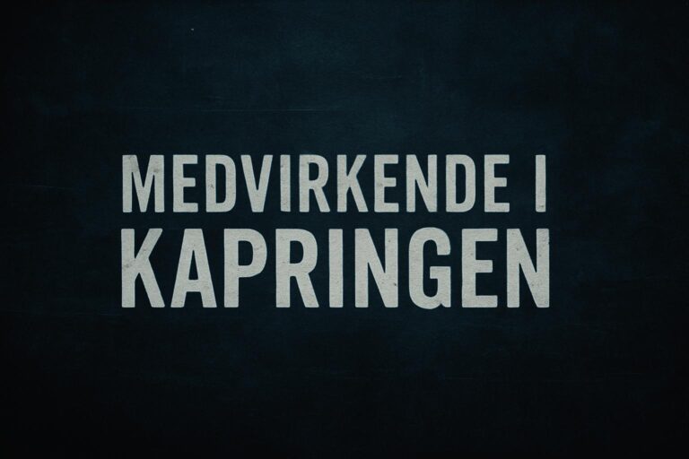 Medvirkende i Kapringen