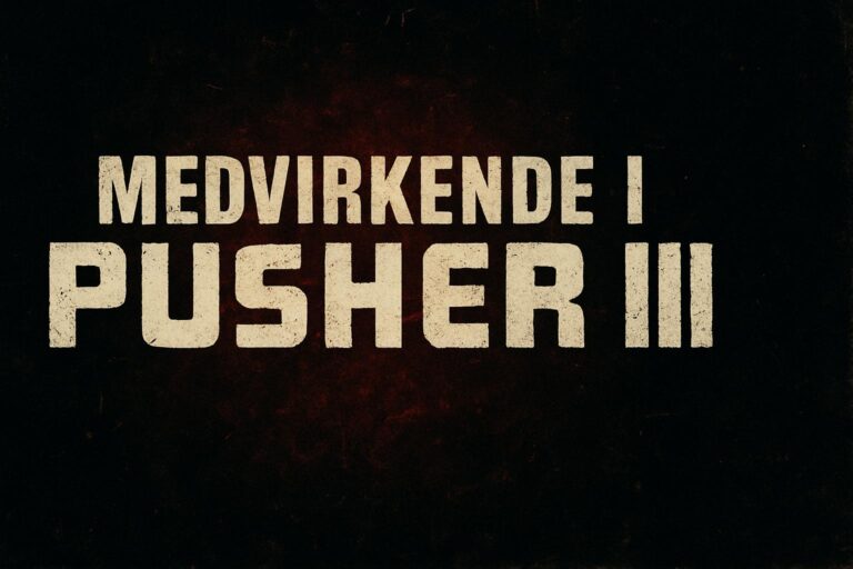 Medvirkende i Pusher III